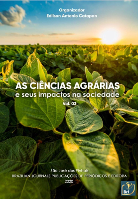 As Ciências Agrárias e seus impactos na sociedade (v.3)